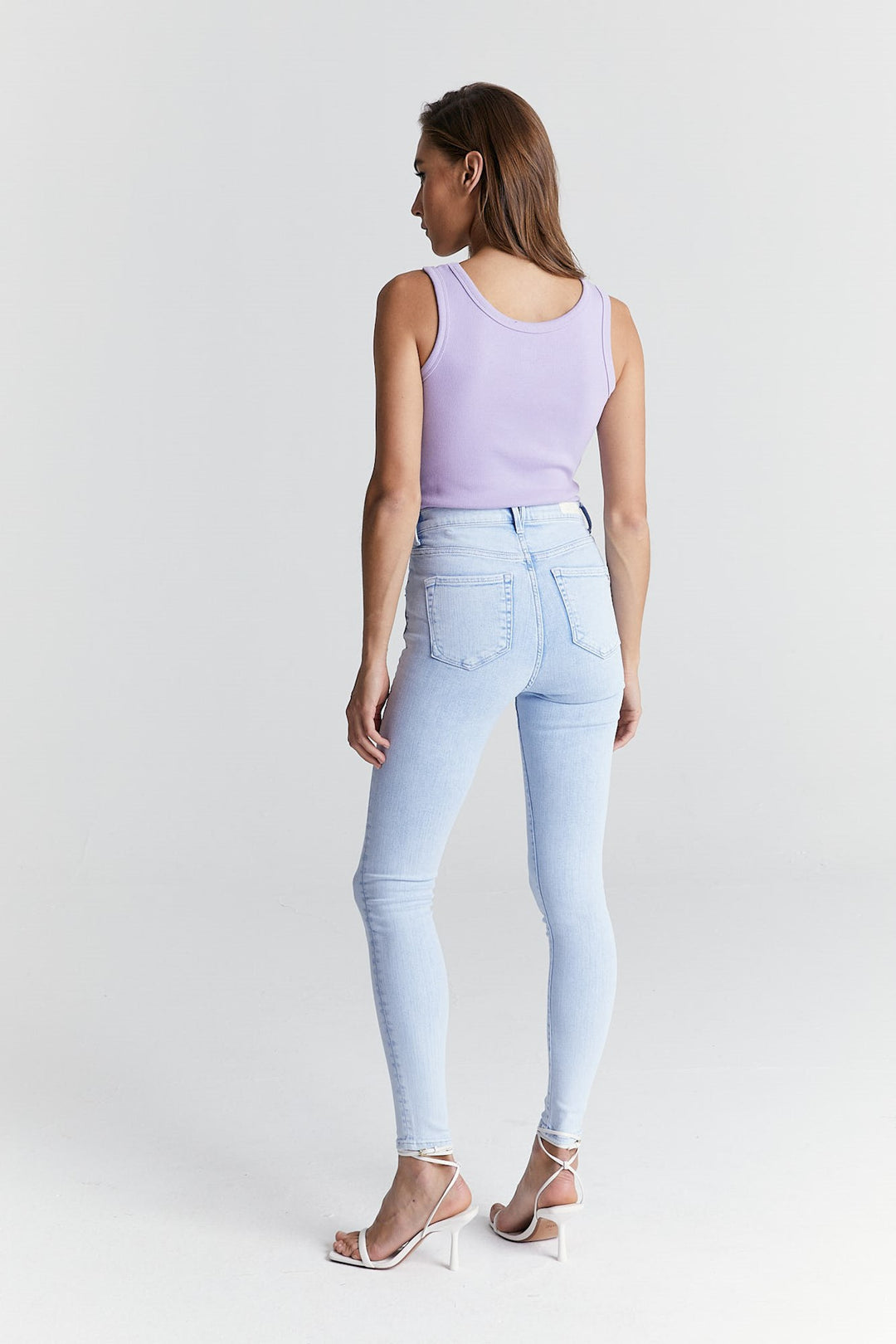 COJ - Lisa - Dames Skinny Jeans - Dream Blue