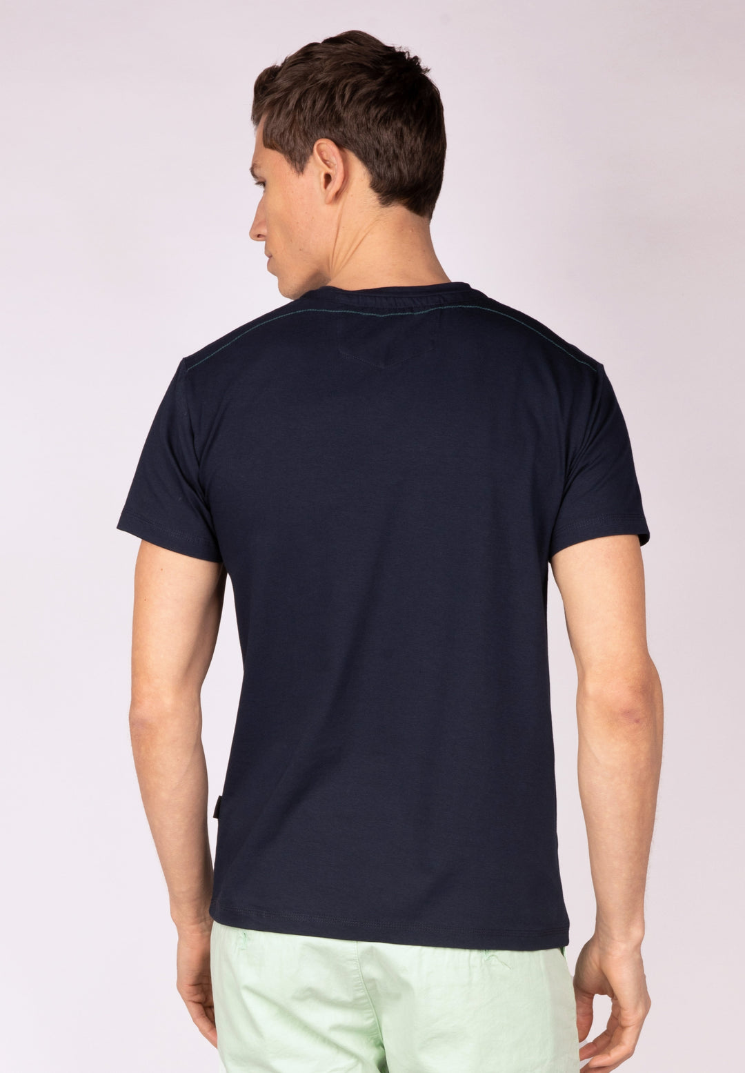 Gabbiano - Heren Shirt - Navy