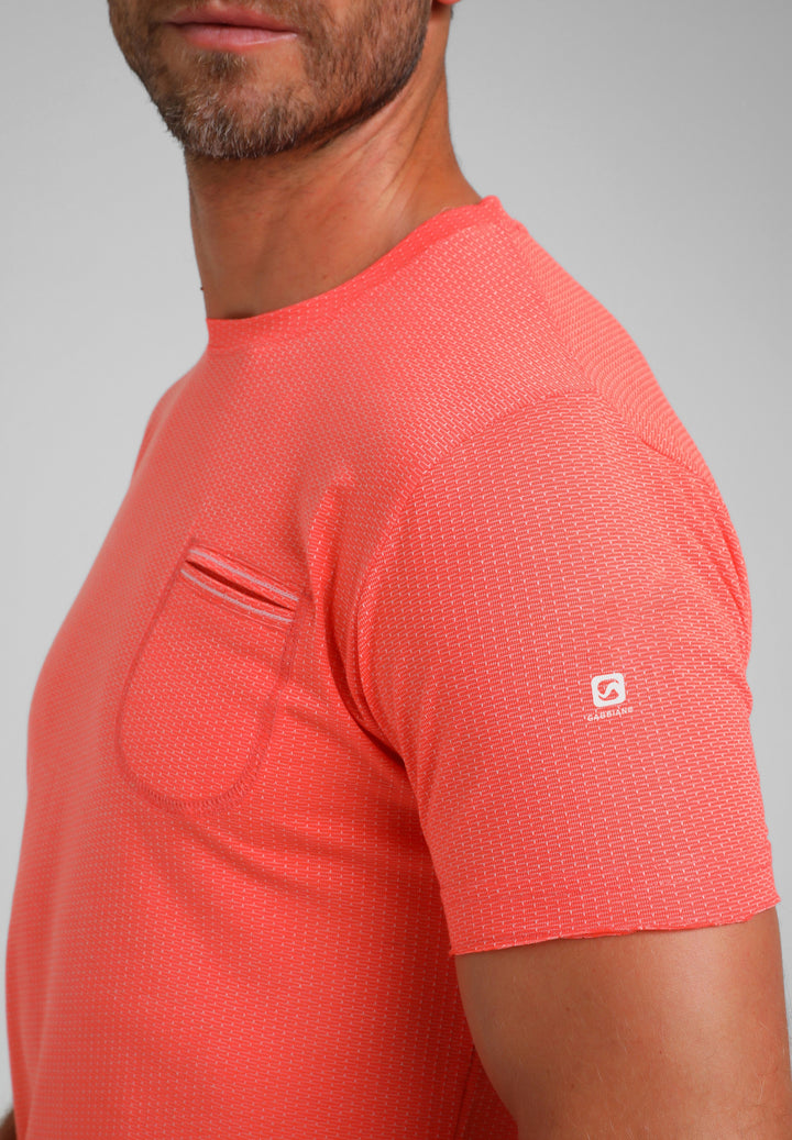 Gabbiano - Heren Shirt - 153551 - 478 Fresh Coral