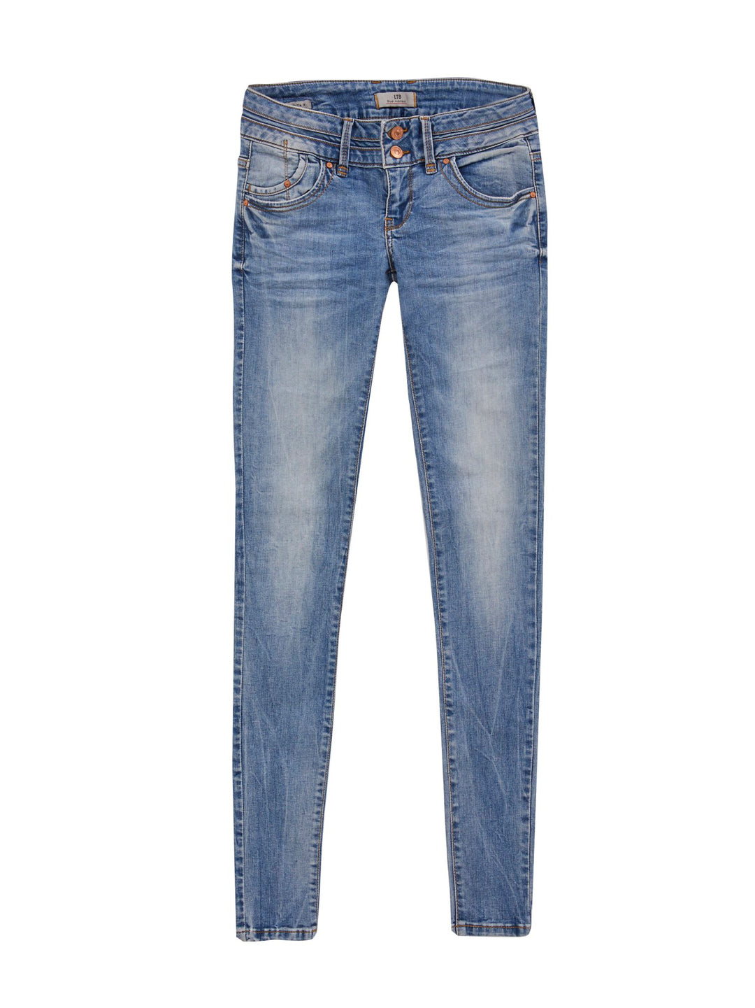LTB - Julita X - Dames Slim-fit Jeans - Lelia Undamaged Wash