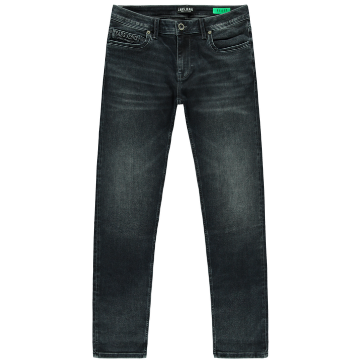 Cars Jeans - Blast Jog Denim - Heren Slim-fit Jeans - Blue Black