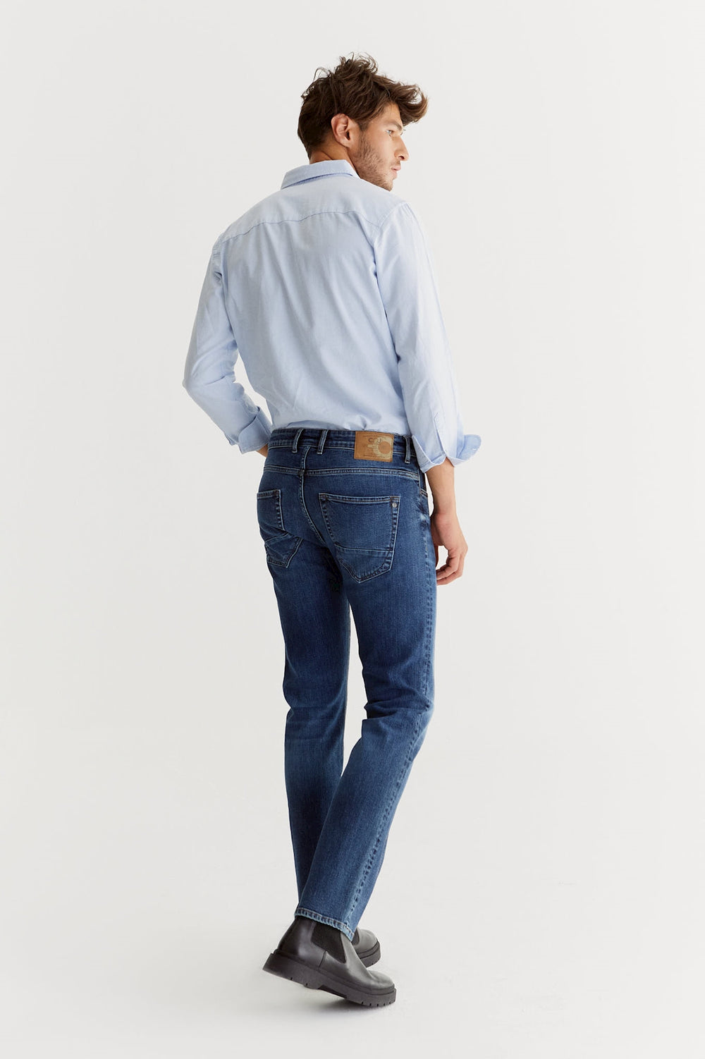 COJ - Marc - Heren Regular-fit Jeans - Dark Blue