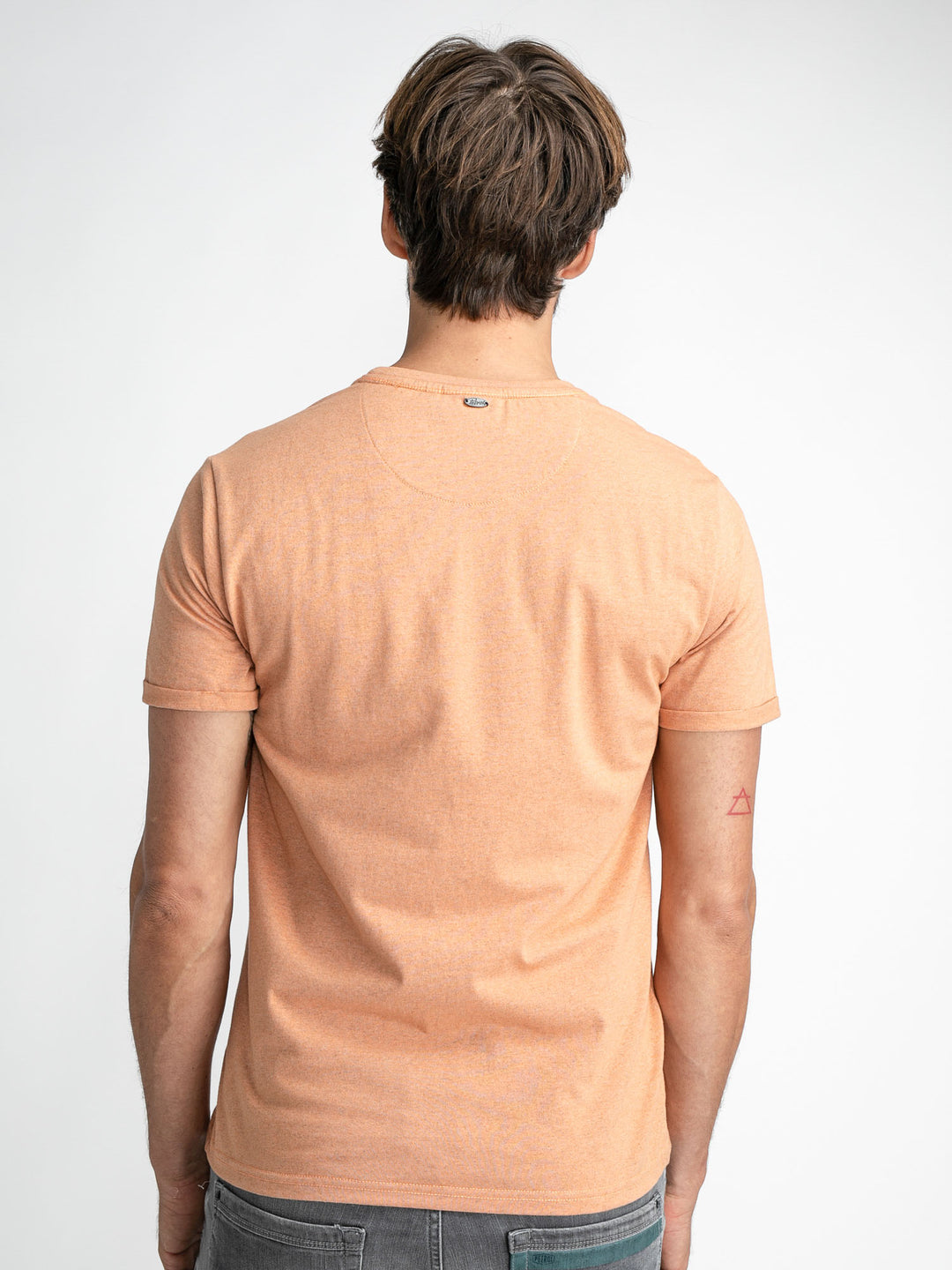 Petrol - Heren Shirt - M-1030-TSR614 - 2116 Desert Orange