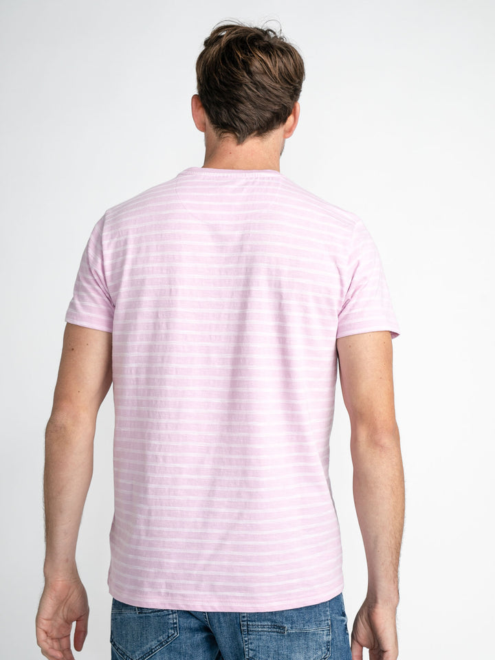 Petrol - Heren Shirt - M-1030-TSR642 - 3156 Dusty Pink