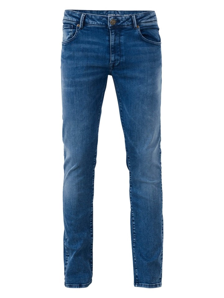 Petrol Industries - Seaham - Heren Slim-fit Jeans - 5867 Blue Faded
