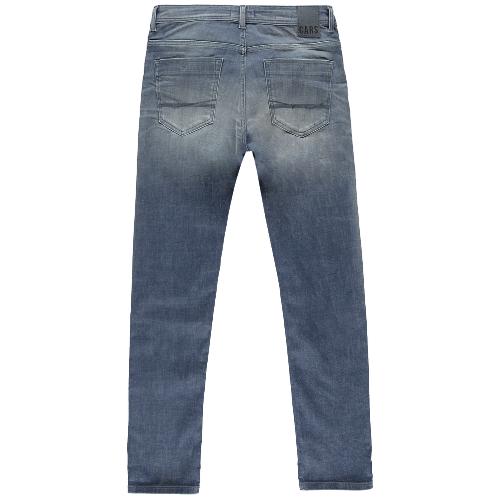 Cars Jeans - Marshall - Heren Slim-fit Jeans - Magnette Grey Blue