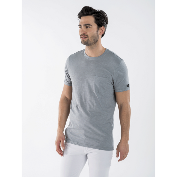 Presly & Sun - Heren Shirt - Frank - Blue Grey